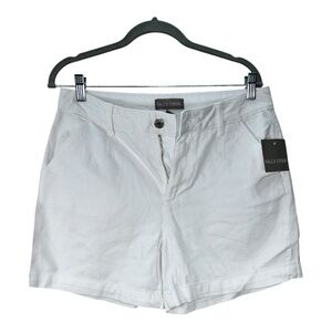 Falls Creek Blues Women’s Chino Midi Shorts - White - Size 8 - New